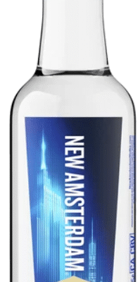NEW AMSTERDAM VANILLA VODKA offers a smooth flavor profile characterized by rich vanilla notes