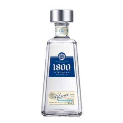 1800 Tequila Silver is a premium tequila crafted from 100% blue agave sourced from the highlands of Jalisco