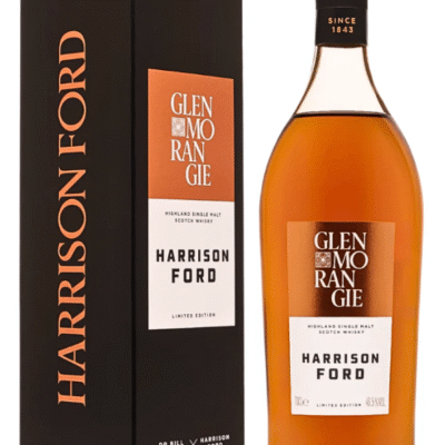 <p>GLENMORANGIE HARRISON FORD is a distinguished Limited Edition single malt Scotch whisky hailing from the Highlands of Scotland.  Crafted through a unique collaboration between the legendary actor and Glenmorangie's Director of Whisky Creation