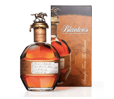 Blanton's Straight from the Barrel is a premium bourbon whiskey hailing from the renowned Buffalo Trace Distillery in Kentucky. This expression is known for its robust flavor profile