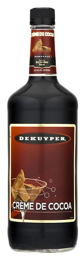 DEKUYPER CREME DE CACAO DARK 1L is a rich liqueur characterized by its deep chocolate flavor complemented by subtle notes of vanilla and spice. Originating from the Netherlands