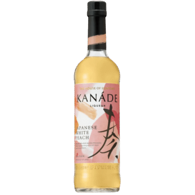 SUNTORY KANADE WHITE PEACH LIQUEUR offers a delicate balance of sweet and tangy flavors