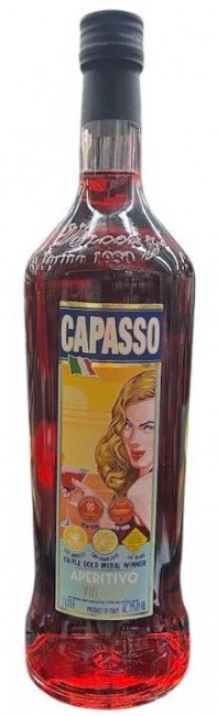VINCENZI CAPASSO APERITIVO 1L is a premium Italian liquor characterized by its harmonious blend of herbal and citrus flavors