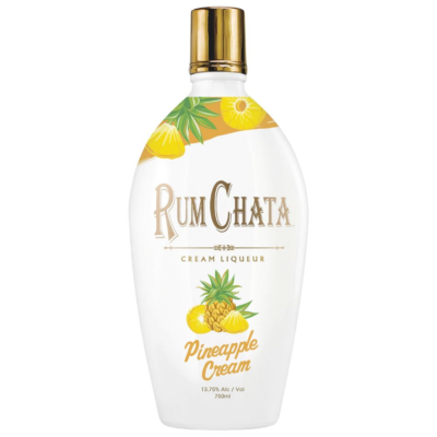 RUM CHATA PINEAPPLE is a unique blend of Caribbean rum and hints of tropical pineapple