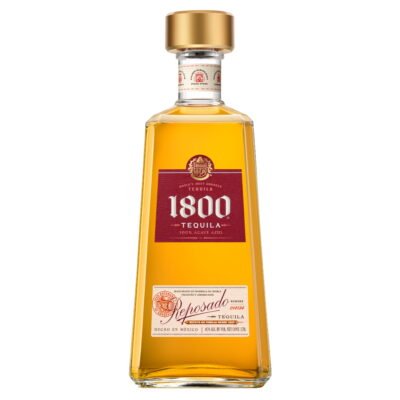 1800 Tequila Reposado is a premium tequila crafted from 100% blue Weber agave