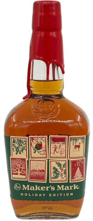<p>Maker's Mark Holiday Edition takes the exact same beloved bourbon behind the brand's signature red-wax-dipped bottle and gives it a festive