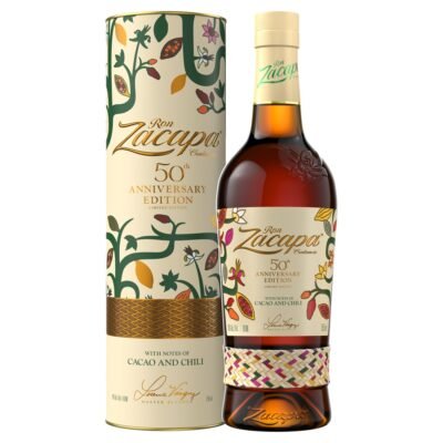 RON ZACAPA CENTENARIO 50TH ANNIVERSARY is a premium rum from Guatemala